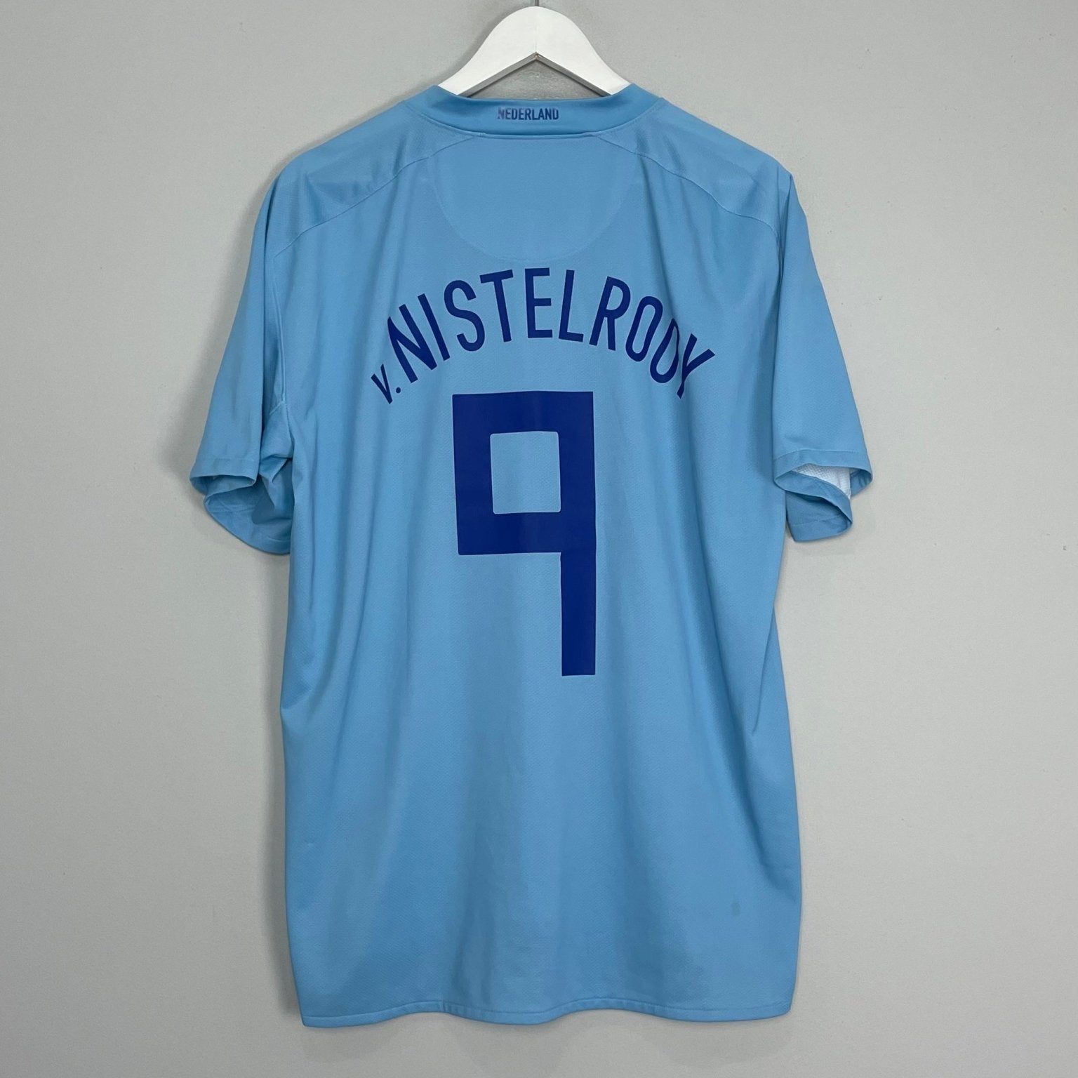 Shop 2008/09 NETHERLANDS V.NISTELROOY #9 AWAY SHIRT (L) NIKE, classic football shirts, vintage football shirts & retro soccer jerseys at Cult Kits