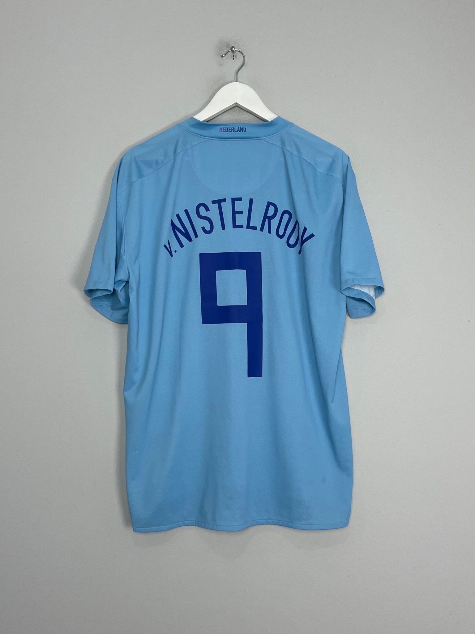 Shop 2008/09 NETHERLANDS V.NISTELROOY #9 AWAY SHIRT (L) NIKE, classic football shirts, vintage football shirts & retro soccer jerseys at Cult Kits