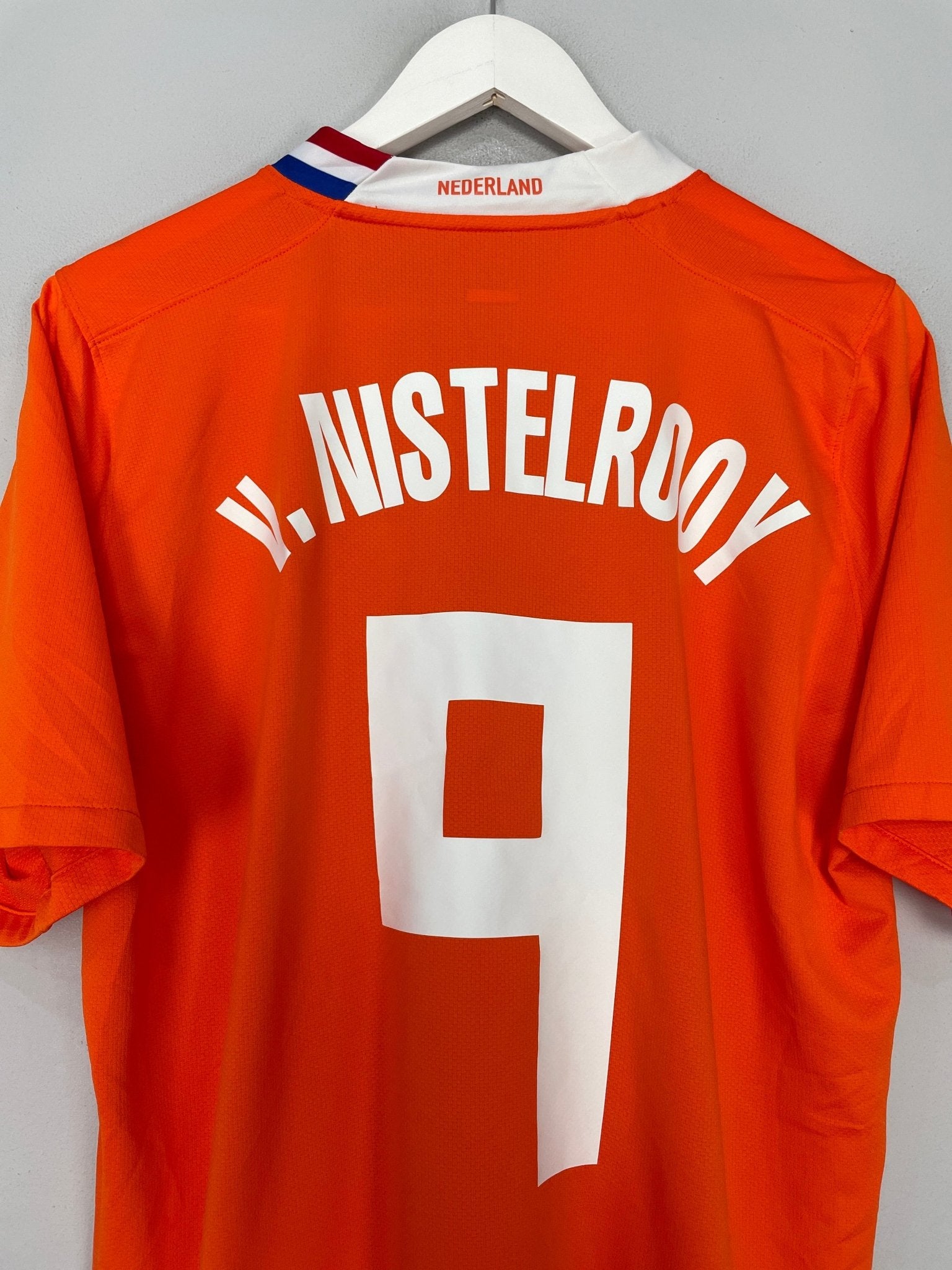 Shop 2008/09 NETHERLANDS V.NISTELROOY #9 HOME SHIRT (L) NIKE, classic football shirts, vintage football shirts & retro soccer jerseys at Cult Kits