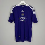 Shop 2008/09 NEWCASTLE UNITED JONAS #18 AWAY SHIRT (M) ADIDAS, classic football shirts, vintage football shirts & retro soccer jerseys at Cult Kits