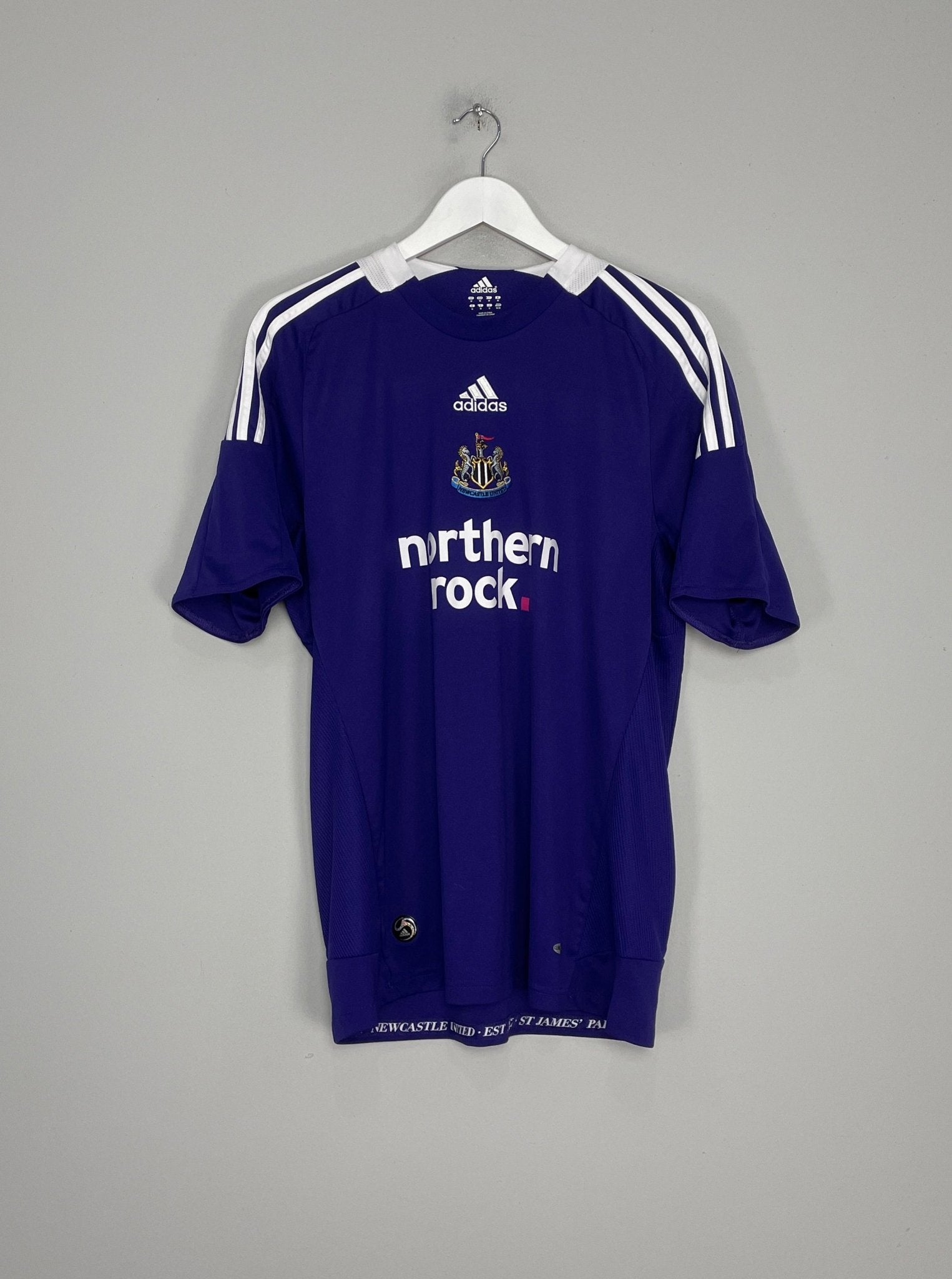 Shop 2008/09 NEWCASTLE UNITED JONAS #18 AWAY SHIRT (M) ADIDAS, classic football shirts, vintage football shirts & retro soccer jerseys at Cult Kits