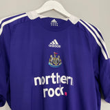 Shop 2008/09 NEWCASTLE UNITED JONAS #18 AWAY SHIRT (M) ADIDAS, classic football shirts, vintage football shirts & retro soccer jerseys at Cult Kits