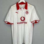 Shop 2008/09 OLYMPIAKOS R.BRAVO #15 AWAY SHIRT (XL) PUMA, classic football shirts, vintage football shirts & retro soccer jerseys at Cult Kits