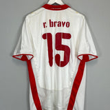 Shop 2008/09 OLYMPIAKOS R.BRAVO #15 AWAY SHIRT (XL) PUMA, classic football shirts, vintage football shirts & retro soccer jerseys at Cult Kits