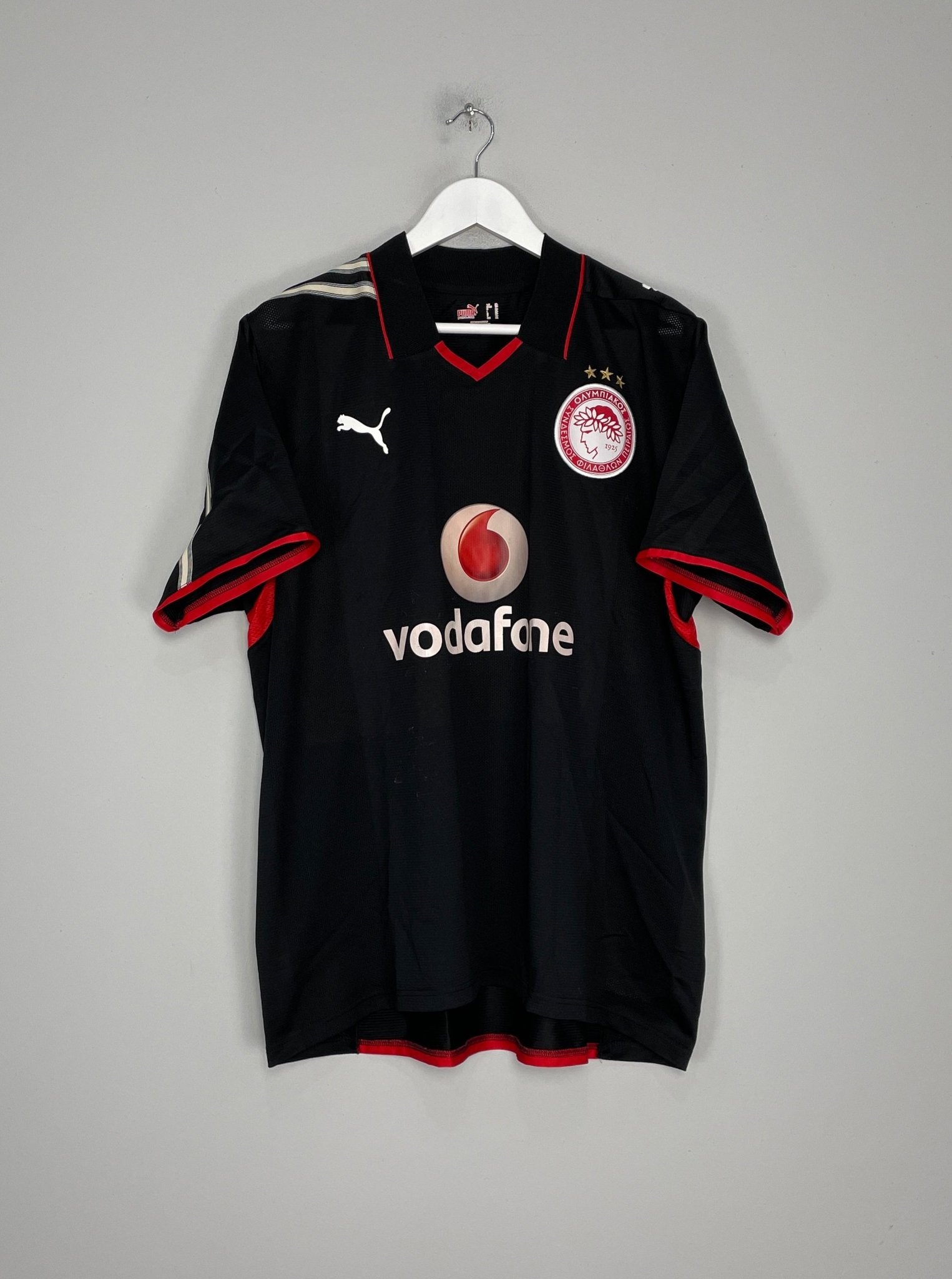 Shop 2008/09 OLYMPIAKOS THIRD SHIRT (XL) PUMA, classic football shirts, vintage football shirts & retro soccer jerseys at Cult Kits