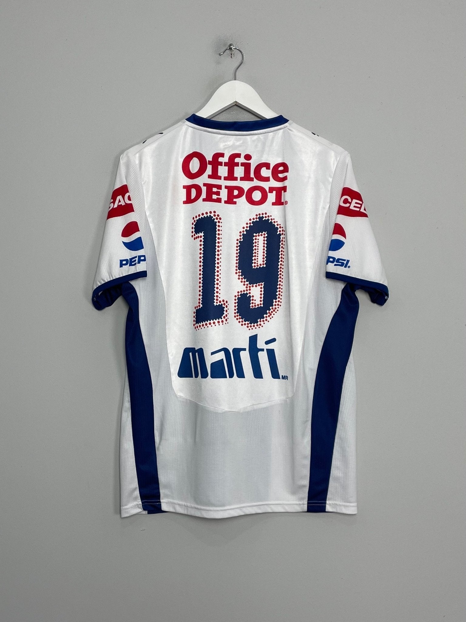 Shop 2008/09 PACHUCA #19 HOME SHIRT (M) PUMA, classic football shirts, vintage football shirts & retro soccer jerseys at Cult Kits
