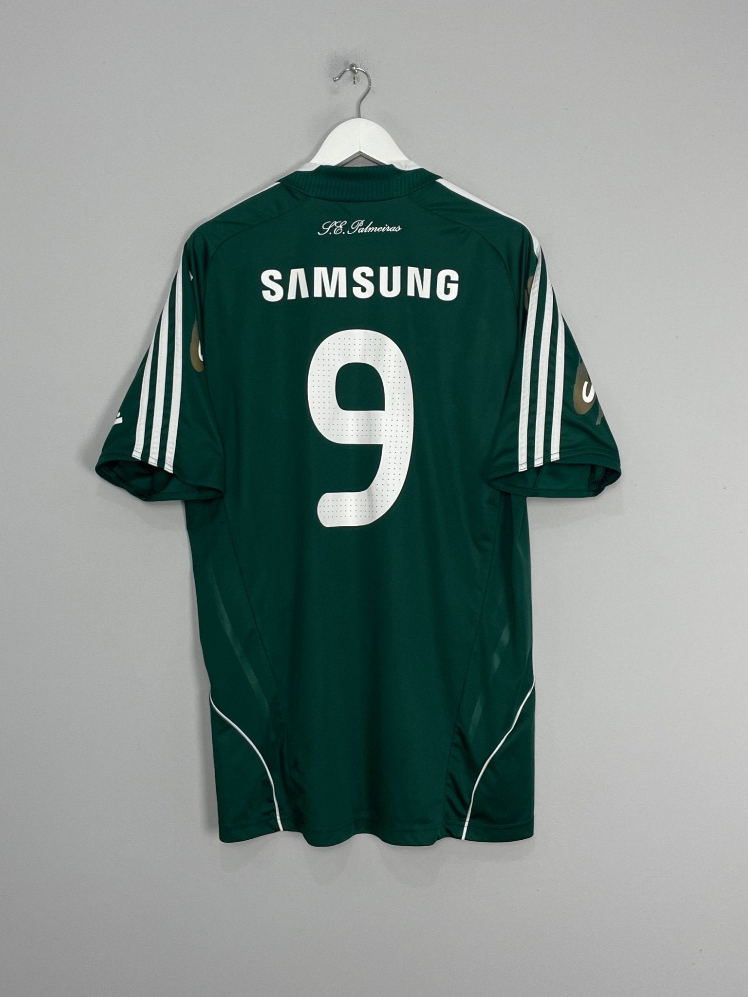 2008/09 PALMEIRAS #9 HOME SHIRT (L) ADIDAS – Cult Kits