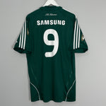 Shop 2008/09 PALMEIRAS #9 HOME SHIRT (L) ADIDAS, classic football shirts, vintage football shirts & retro soccer jerseys at Cult Kits