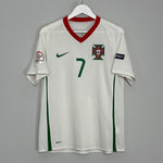 Shop 2008/09 PORTUGAL RONALDO #7 AWAY SHIRT (M) NIKE, classic football shirts, vintage football shirts & retro soccer jerseys at Cult Kits