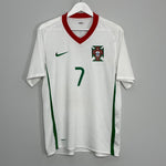 Shop 2008/09 PORTUGAL RONALDO #7 AWAY SHIRT (M) NIKE, classic football shirts, vintage football shirts & retro soccer jerseys at Cult Kits