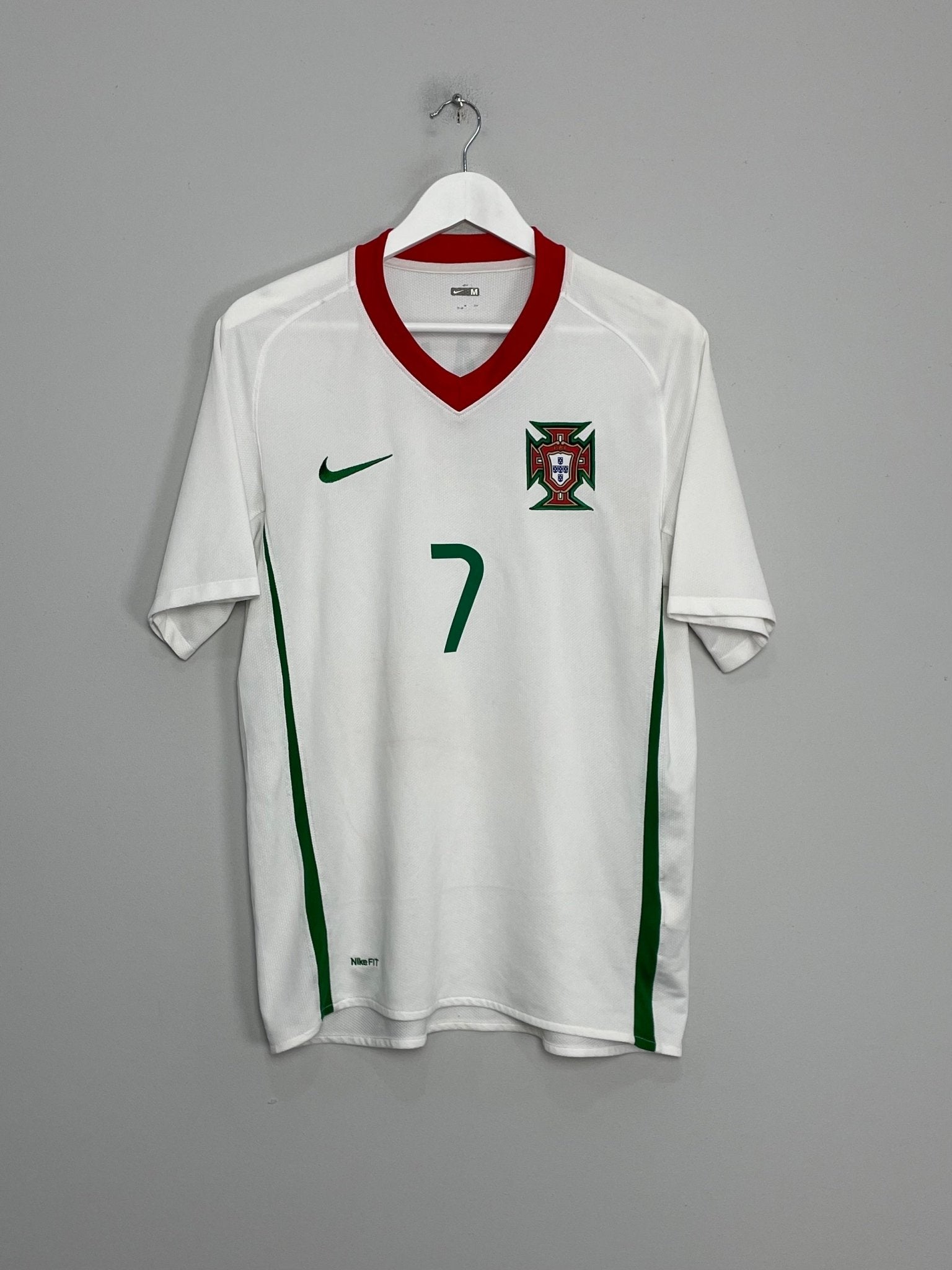 Shop 2008/09 PORTUGAL RONALDO #7 AWAY SHIRT (M) NIKE, classic football shirts, vintage football shirts & retro soccer jerseys at Cult Kits