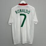 Shop 2008/09 PORTUGAL RONALDO #7 AWAY SHIRT (M) NIKE, classic football shirts, vintage football shirts & retro soccer jerseys at Cult Kits