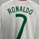 Shop 2008/09 PORTUGAL RONALDO #7 AWAY SHIRT (M) NIKE, classic football shirts, vintage football shirts & retro soccer jerseys at Cult Kits