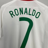 Shop 2008/09 PORTUGAL RONALDO #7 AWAY SHIRT (M) NIKE, classic football shirts, vintage football shirts & retro soccer jerseys at Cult Kits