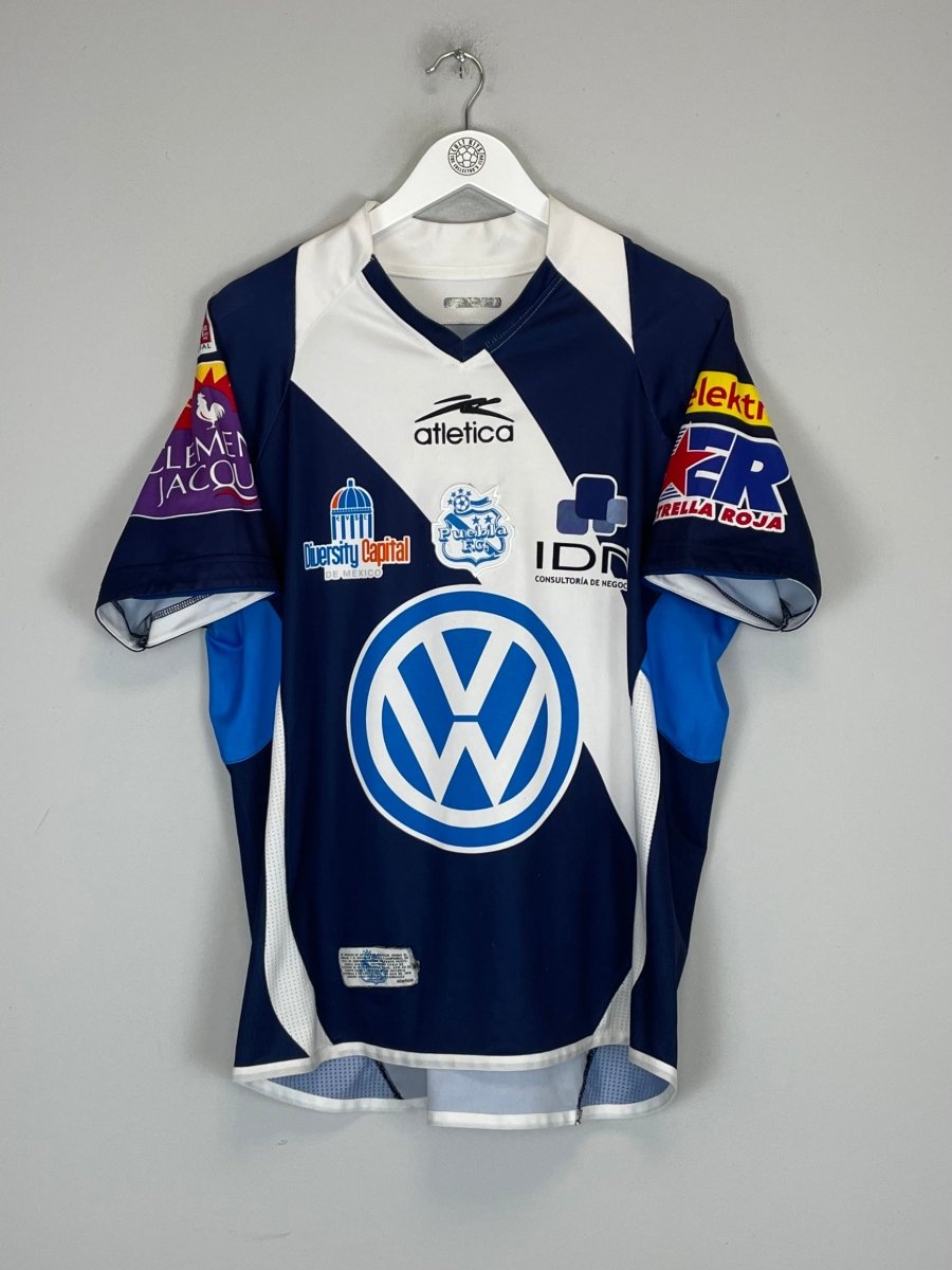 2008/09 PUEBLA 14 AWAY SHIRT (L) ATLETICA - Cult Kits - Large - Buy Vintage Football Shirts, Authentic Retro Football Shirts For Sale, Classic Football Shirts & Soccer Jersey