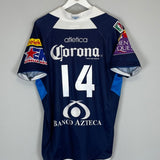 2008/09 PUEBLA 14 AWAY SHIRT (L) ATLETICA - Cult Kits - Large - Buy Vintage Football Shirts, Authentic Retro Football Shirts For Sale, Classic Football Shirts & Soccer Jersey