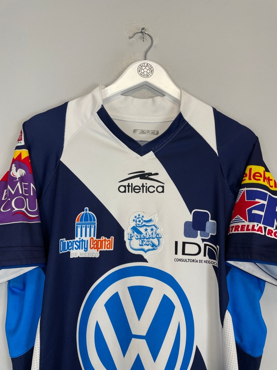 2008/09 PUEBLA 14 AWAY SHIRT (L) ATLETICA - Cult Kits - Large - Buy Vintage Football Shirts, Authentic Retro Football Shirts For Sale, Classic Football Shirts & Soccer Jersey