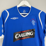 Shop 2008/09 RANGERS HOME SHIRT (M) UMBRO, classic football shirts, vintage football shirts & retro soccer jerseys at Cult Kits