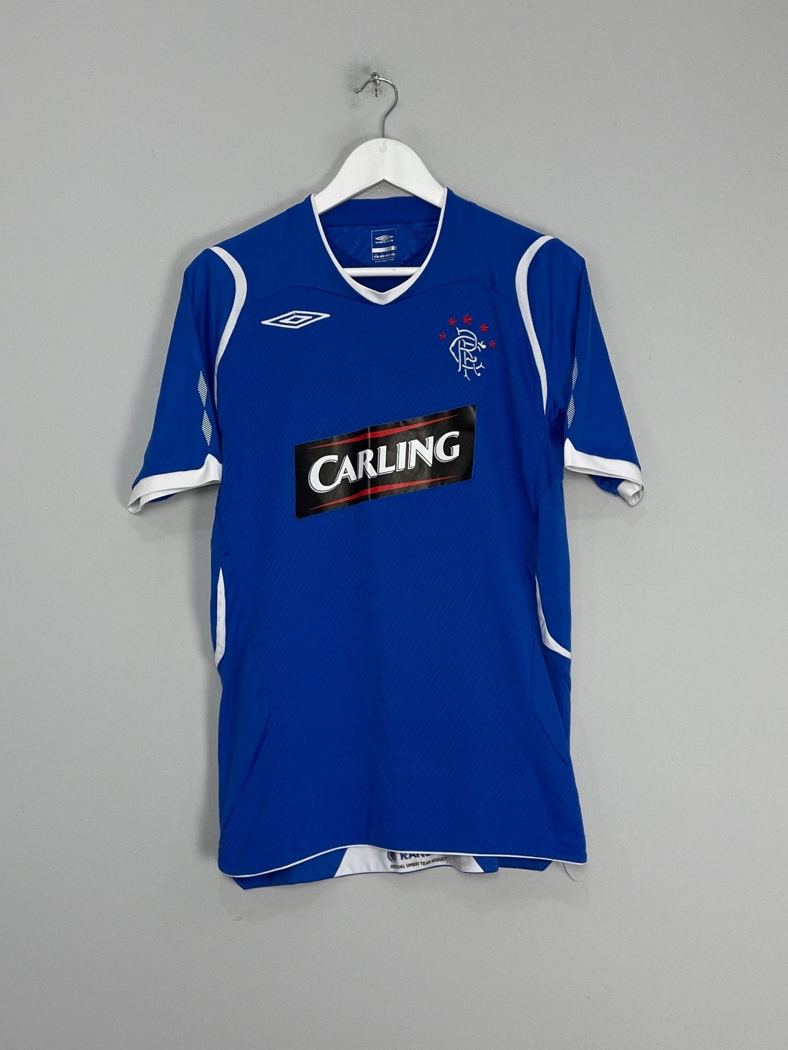 Shop 2008/09 RANGERS HOME SHIRT (M) UMBRO, classic football shirts, vintage football shirts & retro soccer jerseys at Cult Kits