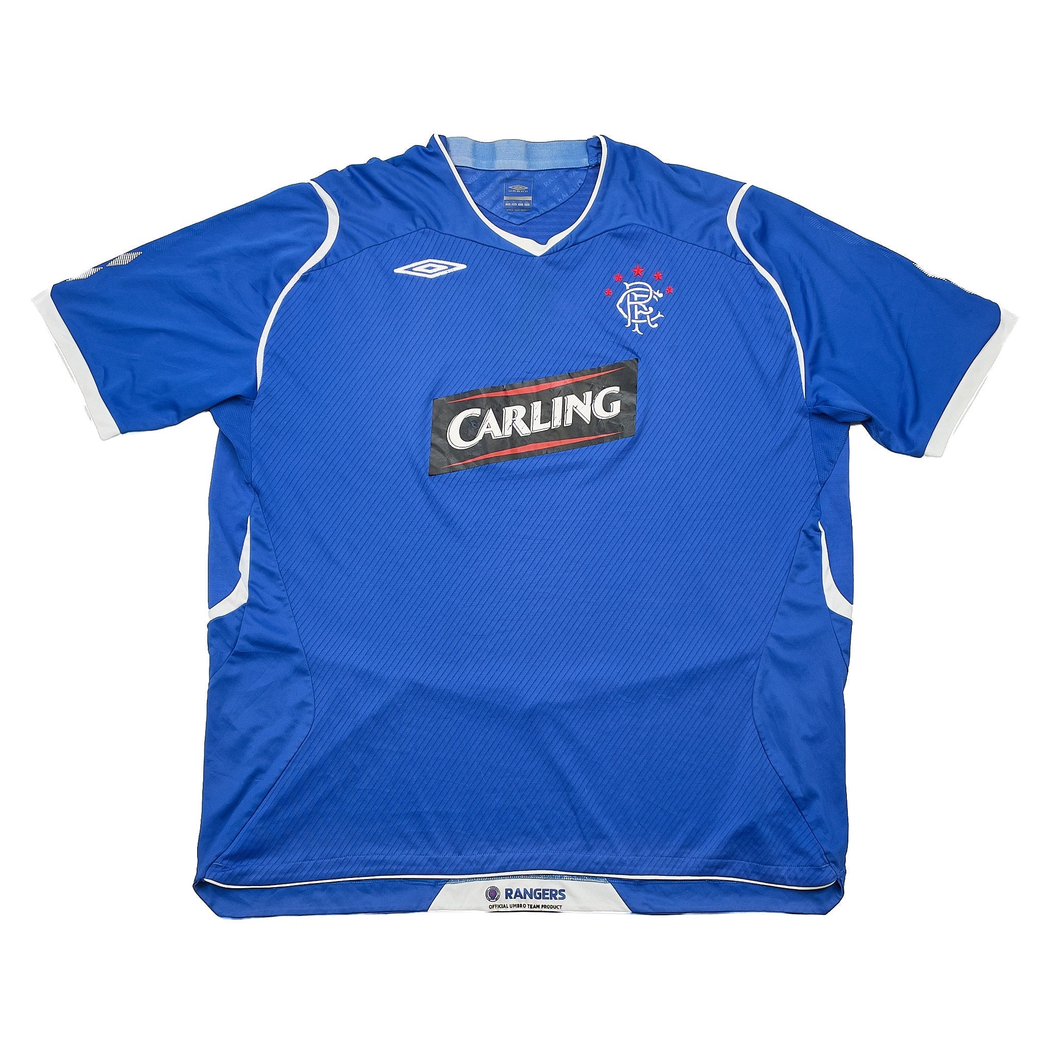 Buy 2008/09 Rangers Home Shirt (XXXL) Umbro ~ Free worldwide shipping available ~ Authentic Vintage Football Shirts from Cult Kits