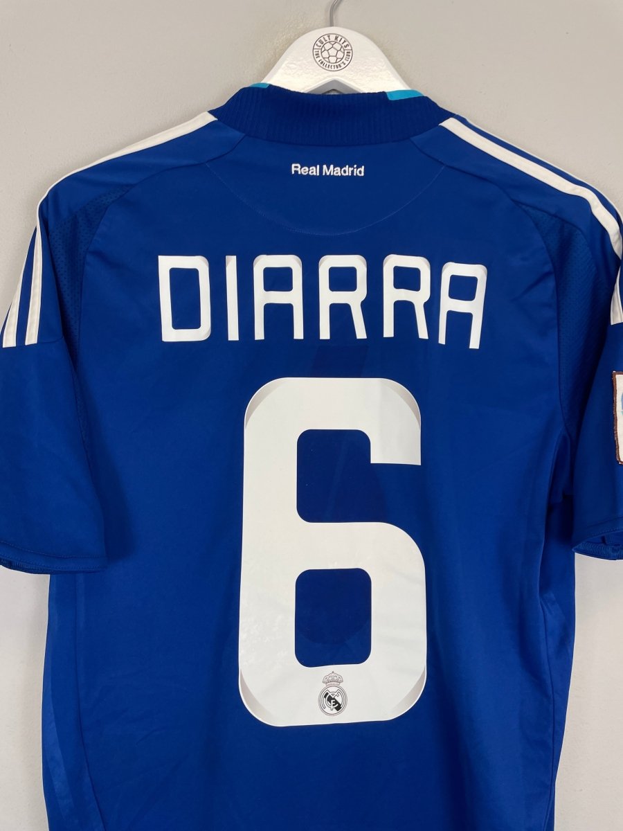 2008/09 REAL MADRID DIARRA 6 AWAY SHIRT (S) ADIDAS - Cult Kits - Small - Buy Vintage Football Shirts, Authentic Retro Football Shirts For Sale, Classic Football Shirts & Soccer Jersey