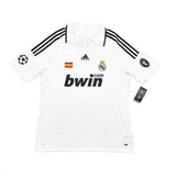 Buy 2008/09 Real Madrid Guti Haz 14 *BNWT with defects* C/L Home Shirt (XL) Adidas ~ Free worldwide shipping ~ Authentic Vintage Football Shirts from Cult Kits