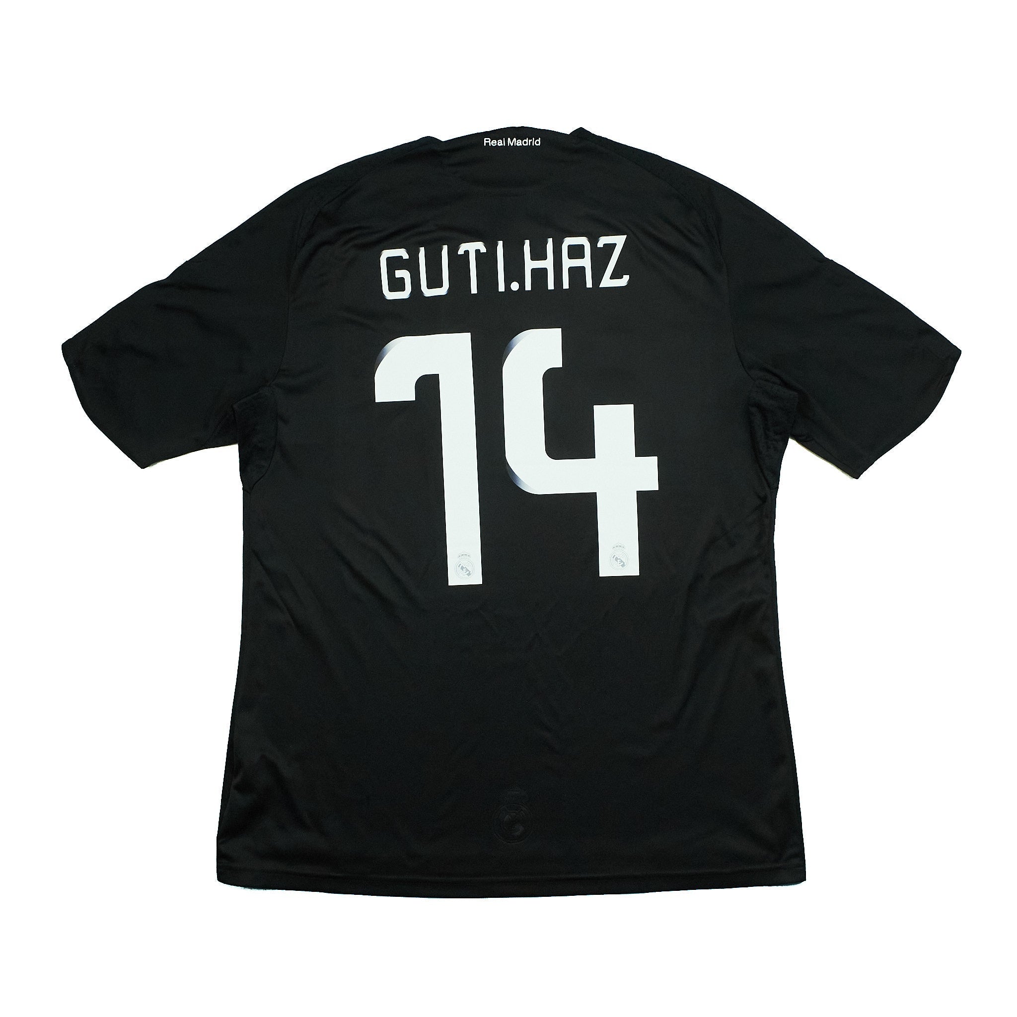 Buy 2008/09 Real Madrid Guti Haz 14 Third Shirt (L) Adidas ~ Free worldwide shipping ~ Authentic Vintage Football Shirts from Cult Kits
