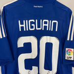 Shop 2008/09 REAL MADRID HIGUAIN #20 AWAY SHIRT (XL) ADIDAS, classic football shirts, vintage football shirts & retro soccer jerseys at Cult Kits