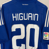 Shop 2008/09 REAL MADRID HIGUAIN #20 AWAY SHIRT (XL) ADIDAS, classic football shirts, vintage football shirts & retro soccer jerseys at Cult Kits