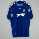 Shop 2008/09 REAL MADRID HIGUAIN #20 AWAY SHIRT (XL) ADIDAS, classic football shirts, vintage football shirts & retro soccer jerseys at Cult Kits