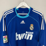 Shop 2008/09 REAL MADRID HIGUAIN #20 AWAY SHIRT (XL) ADIDAS, classic football shirts, vintage football shirts & retro soccer jerseys at Cult Kits