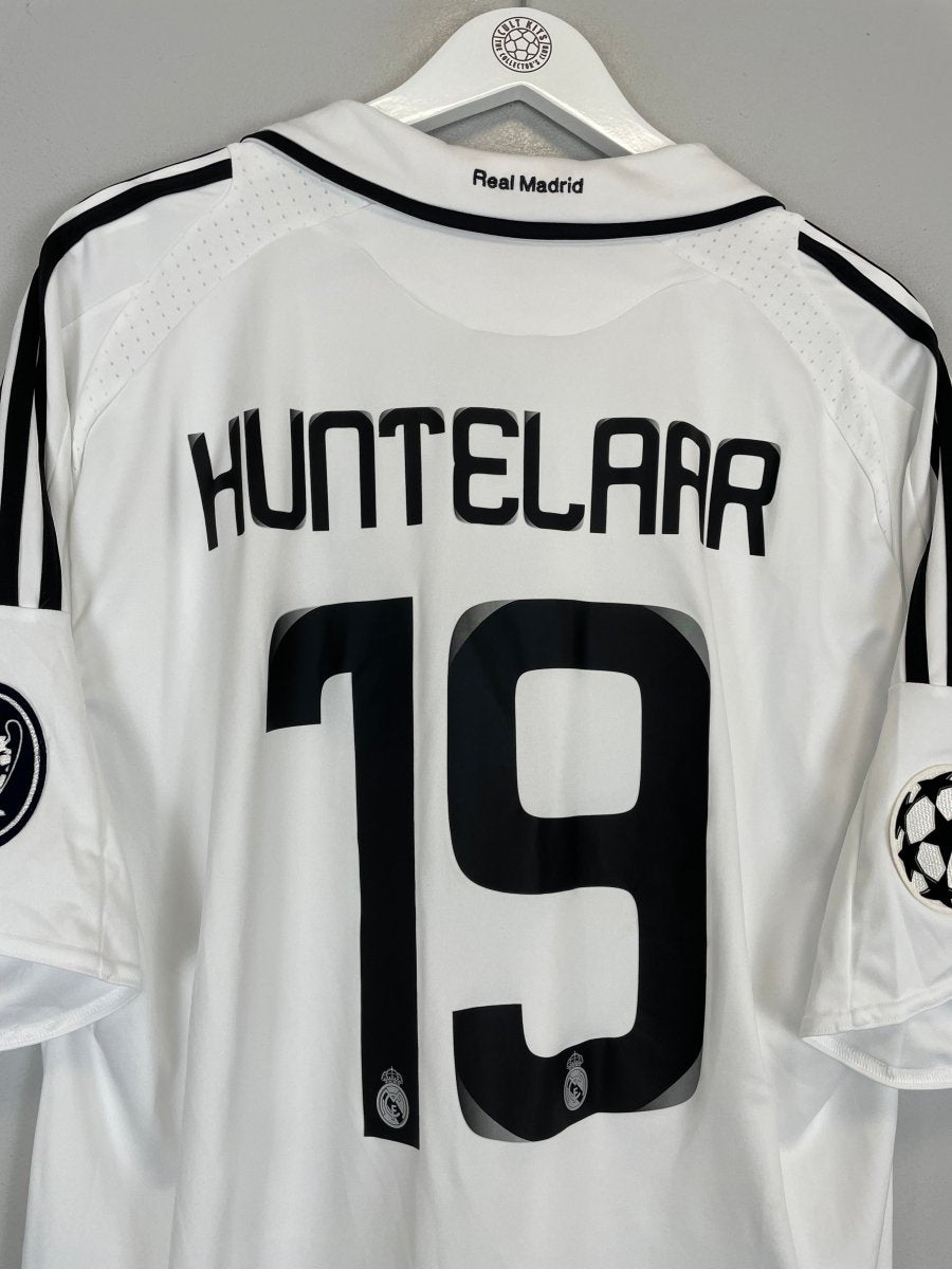 2008/09 REAL MADRID HUNTELAAR 19 C/L HOME SHIRT (XXL) ADIDAS - Cult Kits - XXL - Buy Vintage Football Shirts, Authentic Retro Football Shirts For Sale, Classic Football Shirts & Soccer Jersey