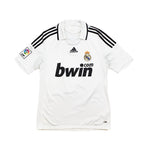 Buy 2008/09 Real Madrid Ramos 4 Home Shirt (S) Adidas ~ Free worldwide shipping ~ Authentic Vintage Football Shirts from Cult Kits