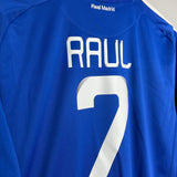 Shop 2008/09 REAL MADRID RAUL #7 AWAY SHIRT (L) ADIDAS, classic football shirts, vintage football shirts & retro soccer jerseys at Cult Kits