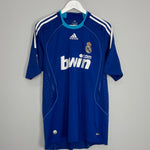 Shop 2008/09 REAL MADRID RAUL #7 AWAY SHIRT (L) ADIDAS, classic football shirts, vintage football shirts & retro soccer jerseys at Cult Kits