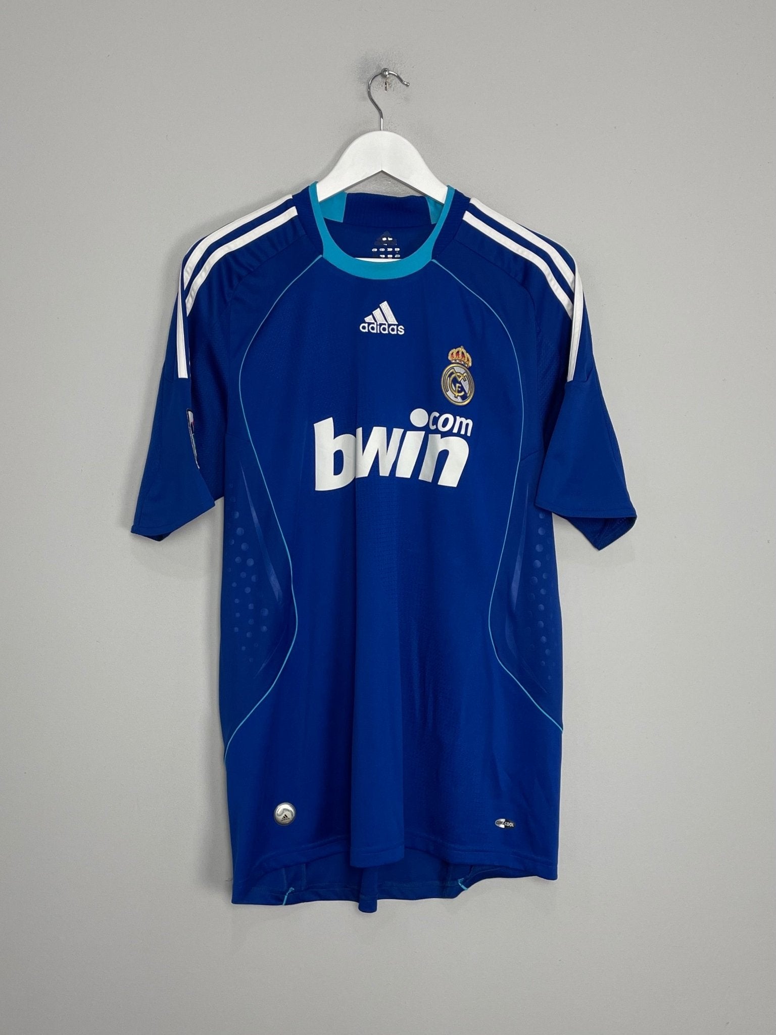 Shop 2008/09 REAL MADRID RAUL #7 AWAY SHIRT (L) ADIDAS, classic football shirts, vintage football shirts & retro soccer jerseys at Cult Kits