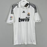 Shop 2008/09 REAL MADRID RAUL #7 *BNWT* HOME SHIRT (L) ADIDAS, classic football shirts, vintage football shirts & retro soccer jerseys at Cult Kits