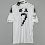 Shop 2008/09 REAL MADRID RAUL #7 *BNWT* HOME SHIRT (L) ADIDAS, classic football shirts, vintage football shirts & retro soccer jerseys at Cult Kits