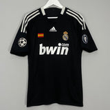 Shop 2008/09 REAL MADRID RAUL #7 C/L AWAY SHIRT (M) ADIDAS, classic football shirts, vintage football shirts & retro soccer jerseys at Cult Kits