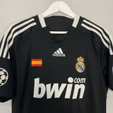 Shop 2008/09 REAL MADRID RAUL #7 C/L AWAY SHIRT (M) ADIDAS, classic football shirts, vintage football shirts & retro soccer jerseys at Cult Kits