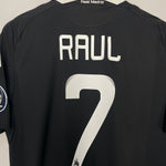 Shop 2008/09 REAL MADRID RAUL #7 C/L AWAY SHIRT (M) ADIDAS, classic football shirts, vintage football shirts & retro soccer jerseys at Cult Kits