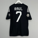 Shop 2008/09 REAL MADRID RAUL #7 C/L THIRD SHIRT (L) ADIDAS, classic football shirts, vintage football shirts & retro soccer jerseys at Cult Kits