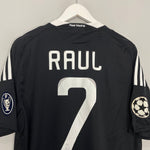 Shop 2008/09 REAL MADRID RAUL #7 C/L THIRD SHIRT (L) ADIDAS, classic football shirts, vintage football shirts & retro soccer jerseys at Cult Kits
