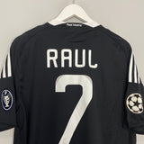 Shop 2008/09 REAL MADRID RAUL #7 C/L THIRD SHIRT (L) ADIDAS, classic football shirts, vintage football shirts & retro soccer jerseys at Cult Kits