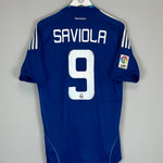 2008/09 REAL MADRID SAVIOLA 9 AWAY SHIRT (M) ADIDAS - Cult Kits - Medium - Buy Vintage Football Shirts, Authentic Retro Football Shirts For Sale, Classic Football Shirts & Soccer Jersey