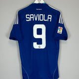 2008/09 REAL MADRID SAVIOLA 9 AWAY SHIRT (M) ADIDAS - Cult Kits - Medium - Buy Vintage Football Shirts, Authentic Retro Football Shirts For Sale, Classic Football Shirts & Soccer Jersey