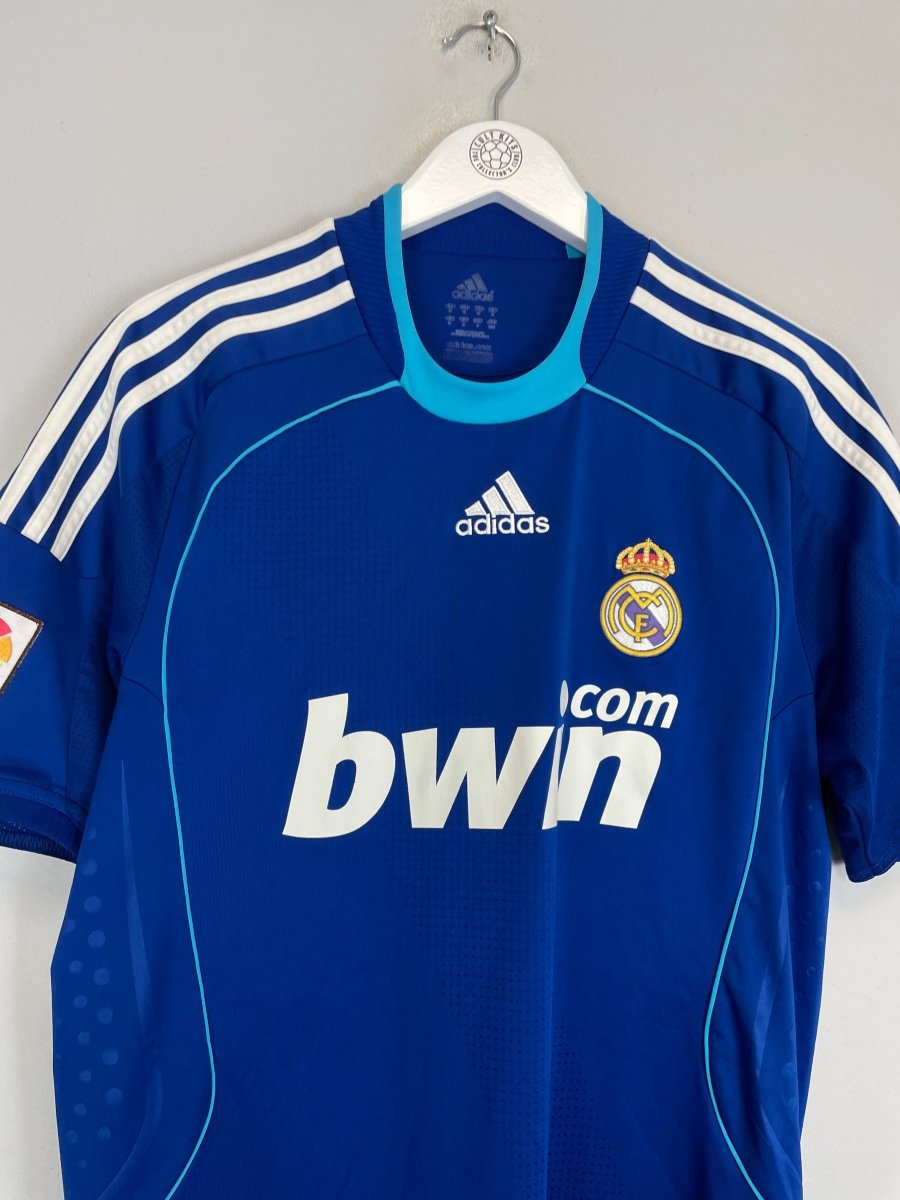 2008/09 REAL MADRID SAVIOLA 9 AWAY SHIRT (M) ADIDAS - Cult Kits - Medium - Buy Vintage Football Shirts, Authentic Retro Football Shirts For Sale, Classic Football Shirts & Soccer Jersey
