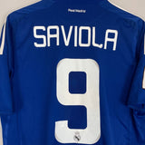 2008/09 REAL MADRID SAVIOLA 9 AWAY SHIRT (M) ADIDAS - Cult Kits - Medium - Buy Vintage Football Shirts, Authentic Retro Football Shirts For Sale, Classic Football Shirts & Soccer Jersey