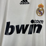 Shop 2008/09 REAL MADRID SAVIOLA #9 HOME SHIRT (L) ADIDAS, classic football shirts, vintage football shirts & retro soccer jerseys at Cult Kits