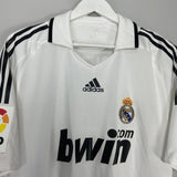 Shop 2008/09 REAL MADRID SNEIJDER #10 *PLAYER ISSUE* HOME SHIRT (XL) ADIDAS, classic football shirts, vintage football shirts & retro soccer jerseys at Cult Kits